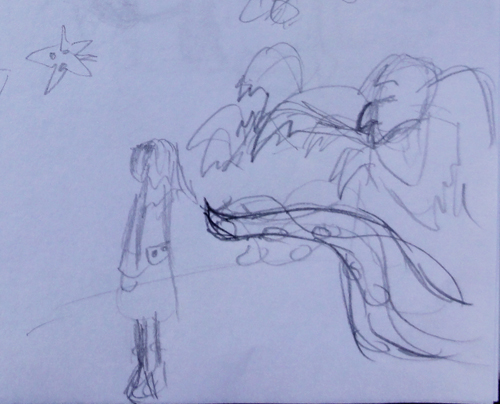 Tentacle Monster Sketch