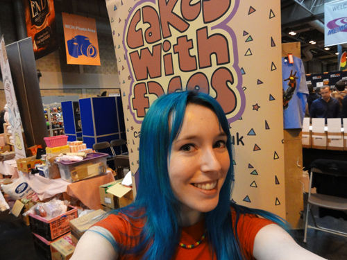 Amy at MCM Birmingham Comic Con 2013