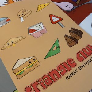 Triangle Club Graphic Art Print