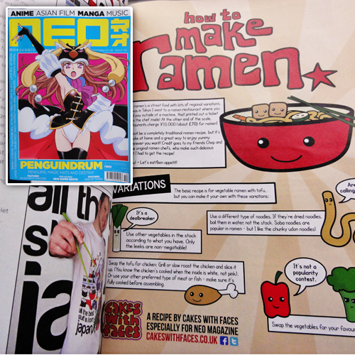 Ramen Recipe in NEO Magazine