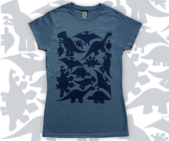 Ladies dinosaur t-shirt