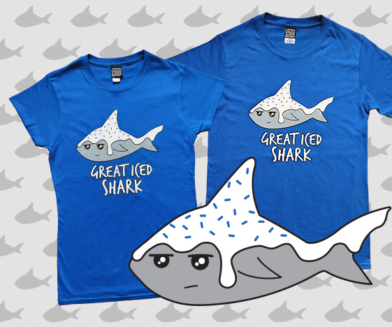 Great Iced Shark T-Shirt