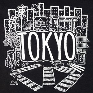 Black Tokyo T-Shirt
