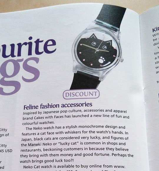 Cat Watch in Cats Protection Magazine