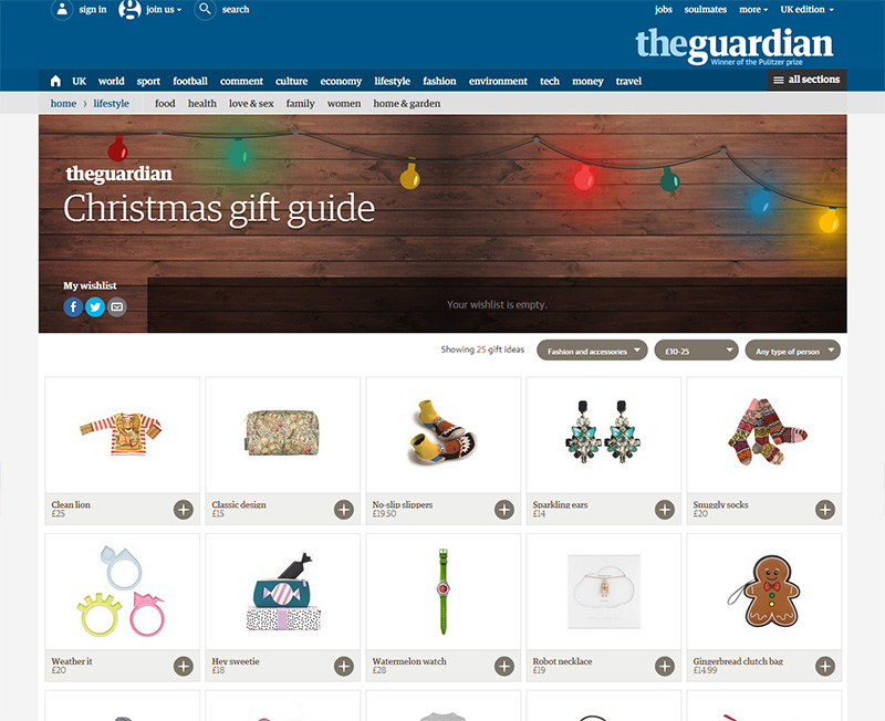 Guardian Christmas Gift Guide