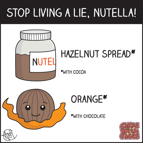 Stop Living a Lie, Nutella!