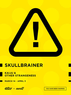 Clutter Gallery Skullbrainer Exhibition