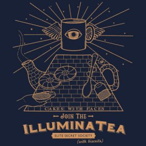 "Illuminatea" Illuminati / Tea T-Shirt