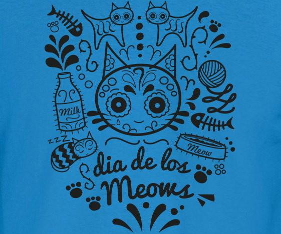 Dia de los Meows T-Shirt