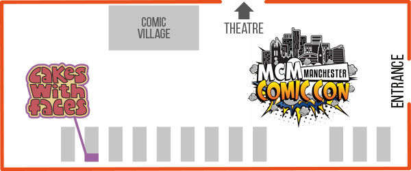 MCM Manchester Comic Con Floor Plan