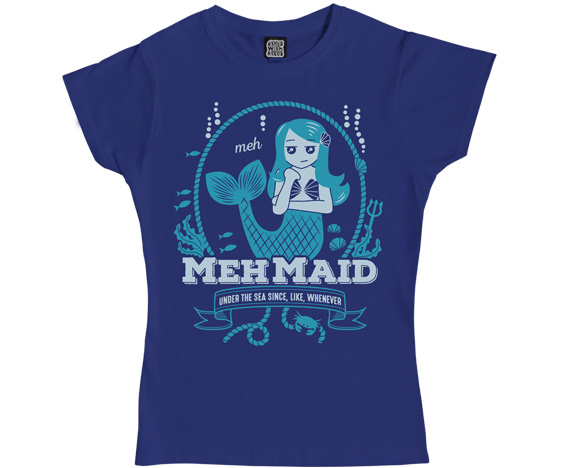 Mehmaid Ladies T-Shirt