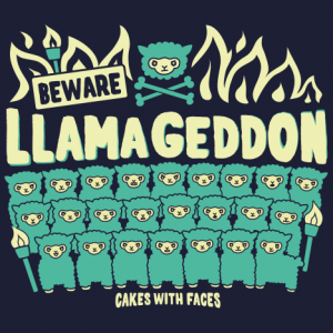Llamageddon Llama Hoodie