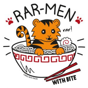 Cute Ramen Tiger T-Shirt