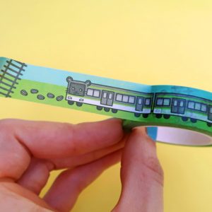 Hamanote Line Washi Tape