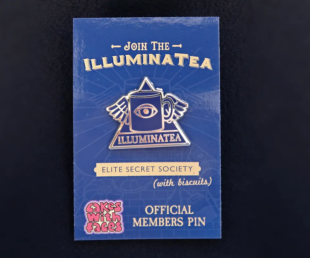 Illuminatea (Illuminati) Enamel Pin Badge