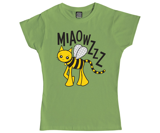 Cute Bee Cat T-Shirt