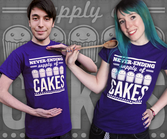 Never-ending Supply of Cakes T-Shirt