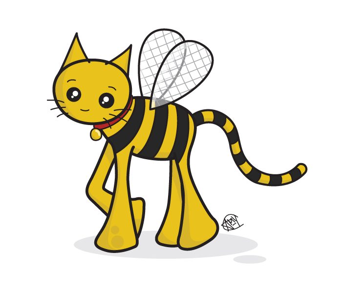 Bumblebee Cat