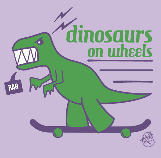 Dinosaurs on Wheels