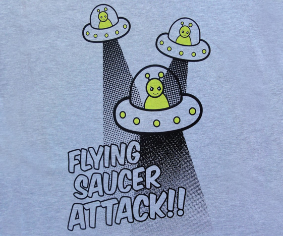 Flying Saucer Attack Shirts