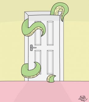 tentacle-door