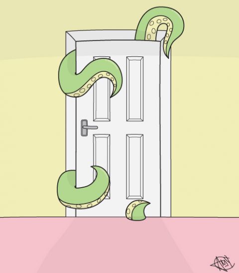 tentacle-door