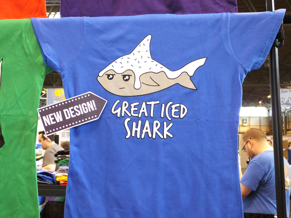 Great Iced Shark t-shirt
