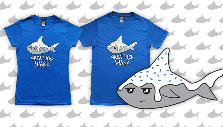 Great Iced Shark T-Shirt
