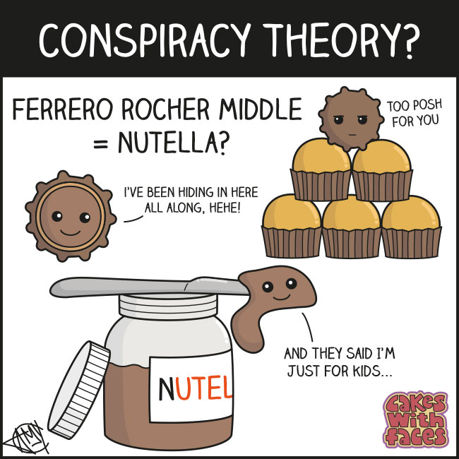 Nutella conspiracy theory comic