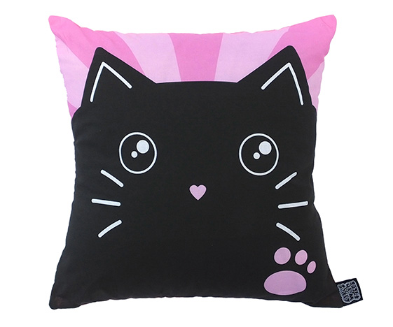 Cute cat cushion