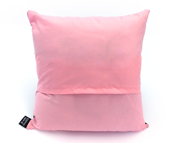 Pink cushion back