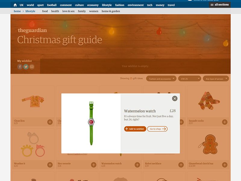 The Guardian Christmas Gift Guide 2014