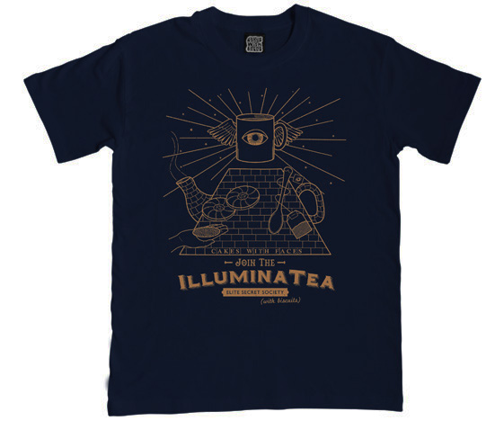 Illuminatea mens illuminati t-shirt