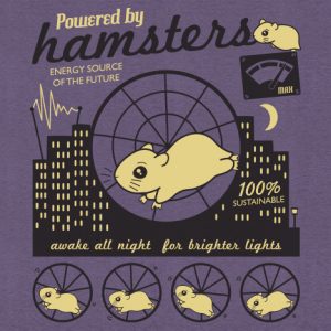 Powered by Hamsters T-Shirt