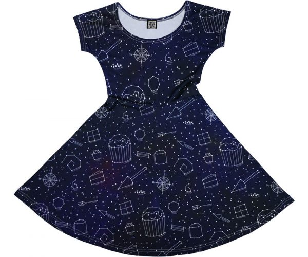 Starry Night Galaxy Dress