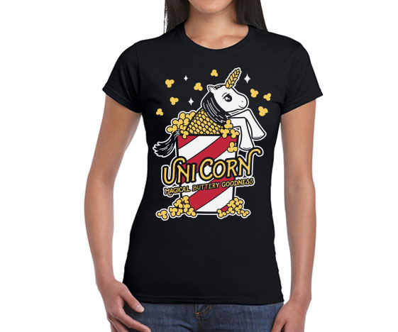 Unicorn Popcorn T-Shirt