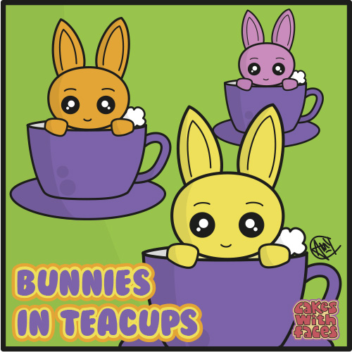 Bunnies in Teacups