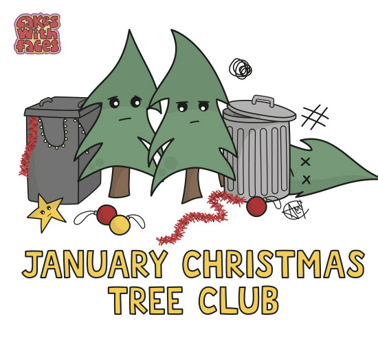 January Christmas Tree Club