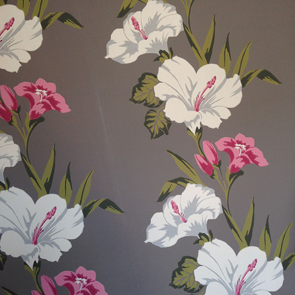 Flowery wallpaper