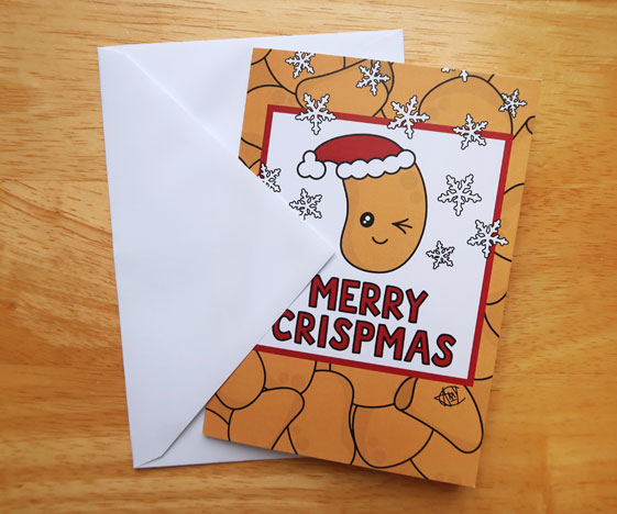 Merry Crispmas Christmas Card