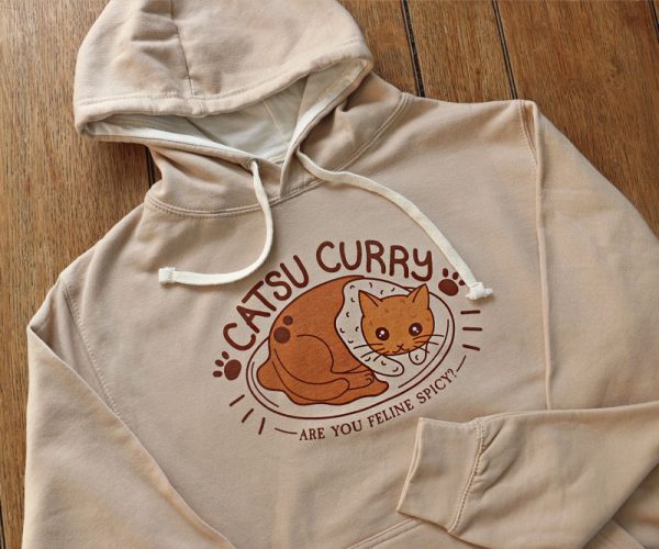 Mens/Womens Catsu Curry Hoodie