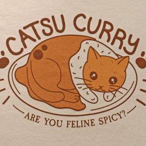 Catsu Curry T-Shirt Print