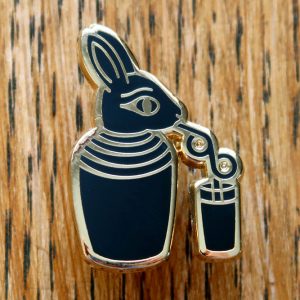Ancient Egyptian Bunny Pin