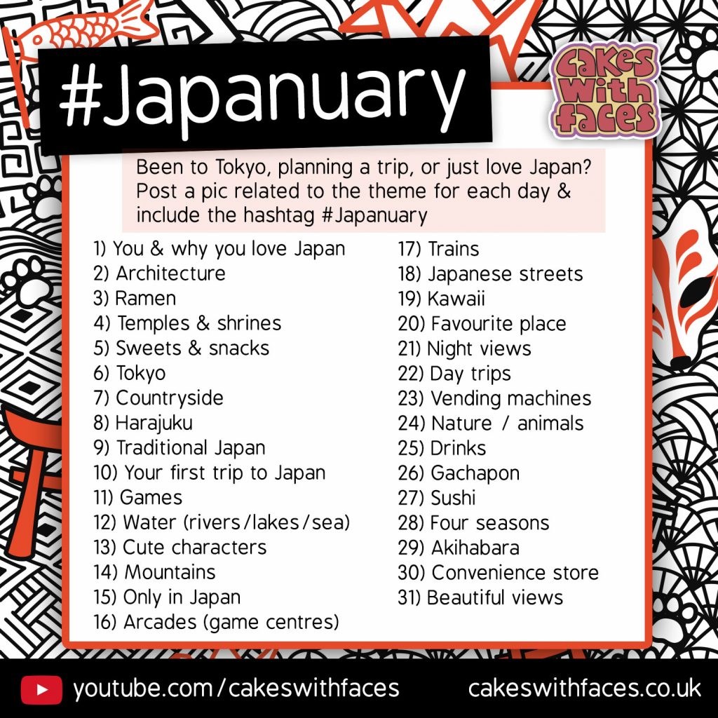 #Japanuary Themes