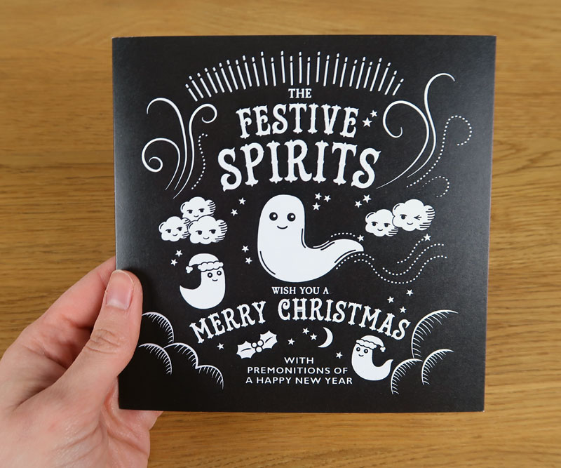 Festive Spirits Christmas Card