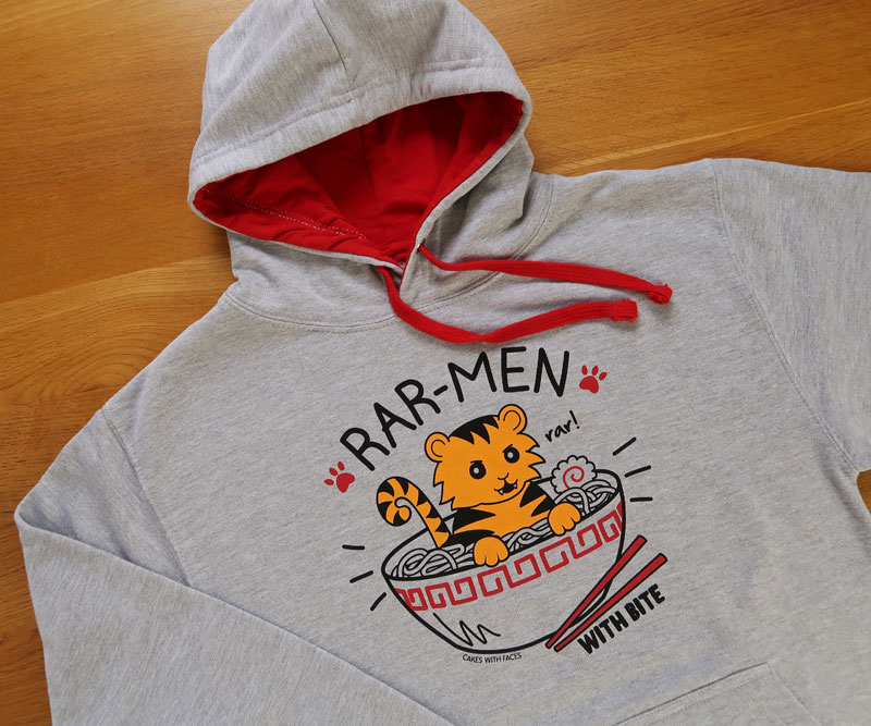 Ramen Tiger Hoodie