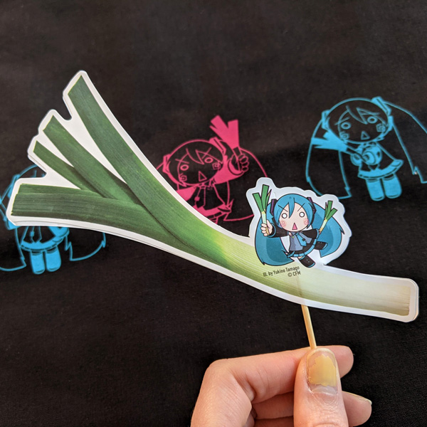 Hatsune Miku with Leek