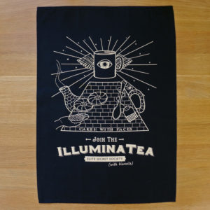 Illuminati Tea Towel