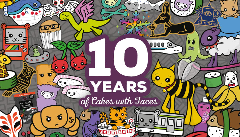 10 years of Cakes with Faces