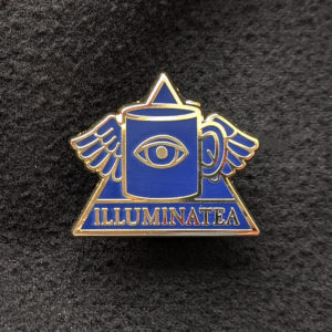 Illuminati Pun Pin Badge